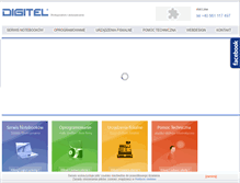 Tablet Screenshot of digitel.pl